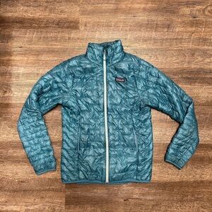 Patagonia Teal Quilted Jacket